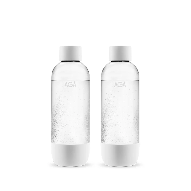 AGA/AQVIA PET flaske - Kridt 2 stk 0,5 liter