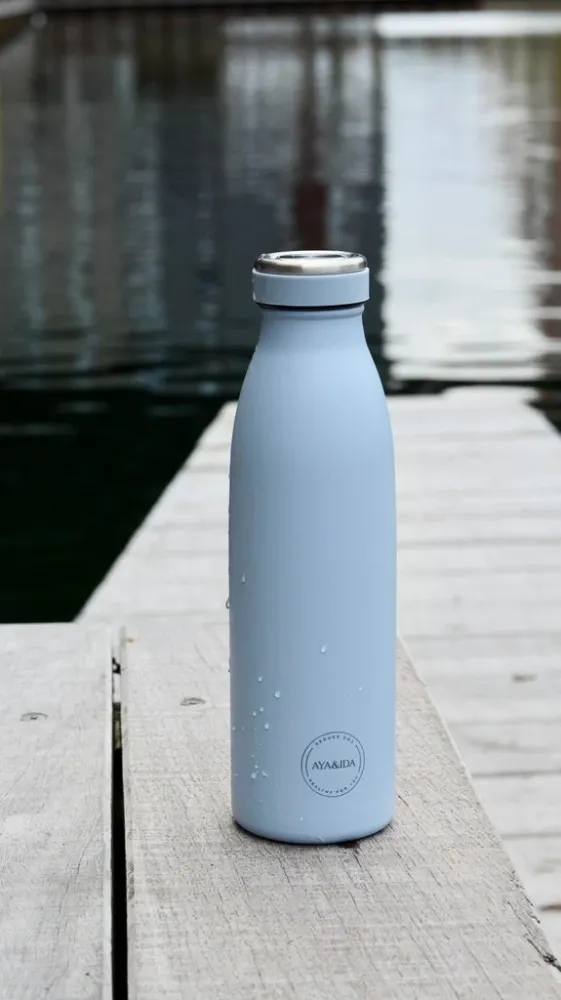 AYA&IDA - Drikkeflaske - Powder Azure - 500 ML