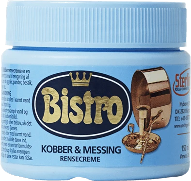 Bistro pudsemiddel |Messing/kobber Carry Loop & Straw