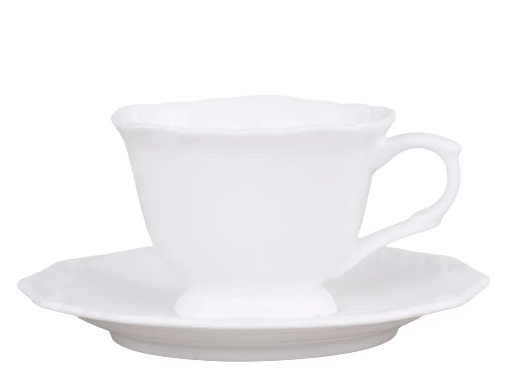 Chic Antique - Provence Kaffekop med Underskål, 6-Pak