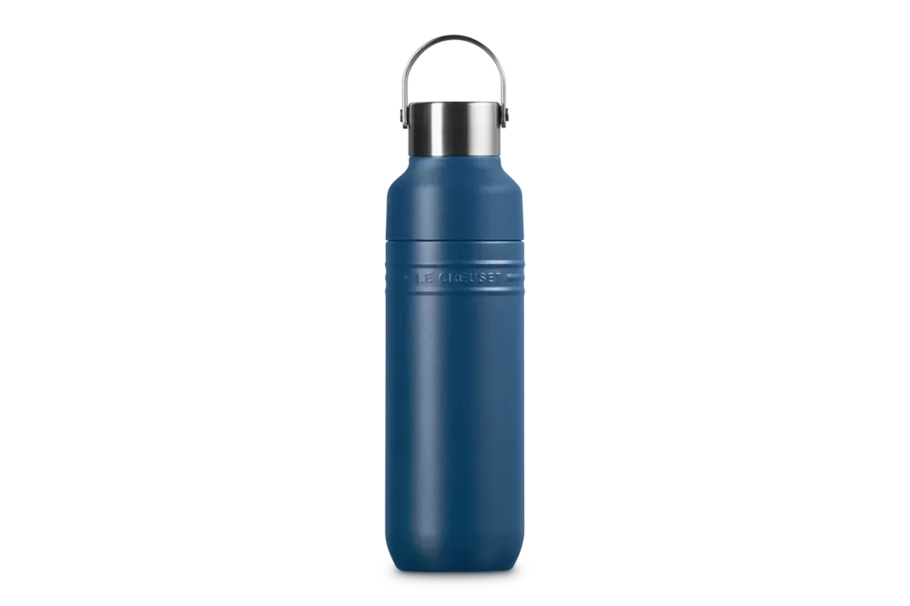 LE CREUSET ON GO TERMOFLASKE 500 ML DEEP PÅFUGL
