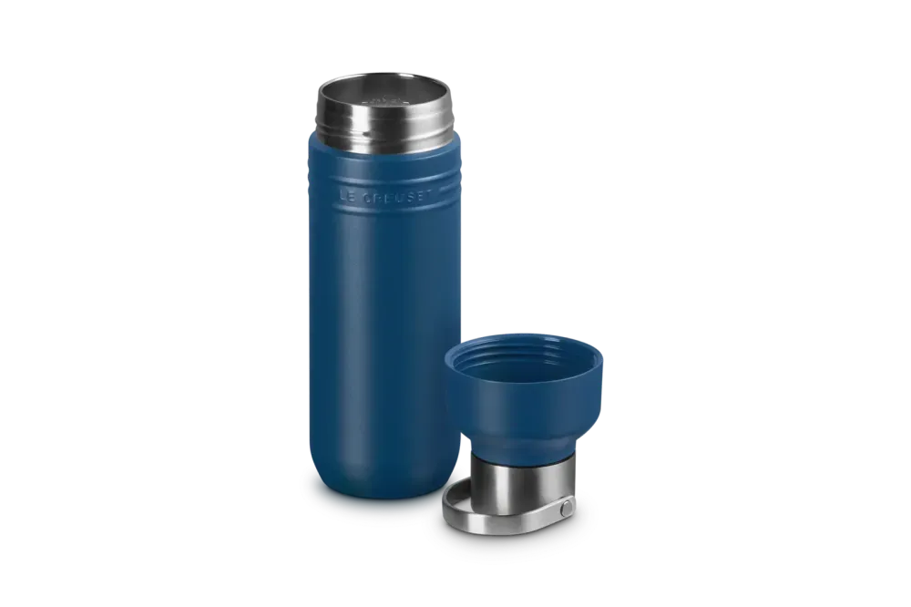 LE CREUSET ON GO TERMOFLASKE 500 ML DEEP PÅFUGL