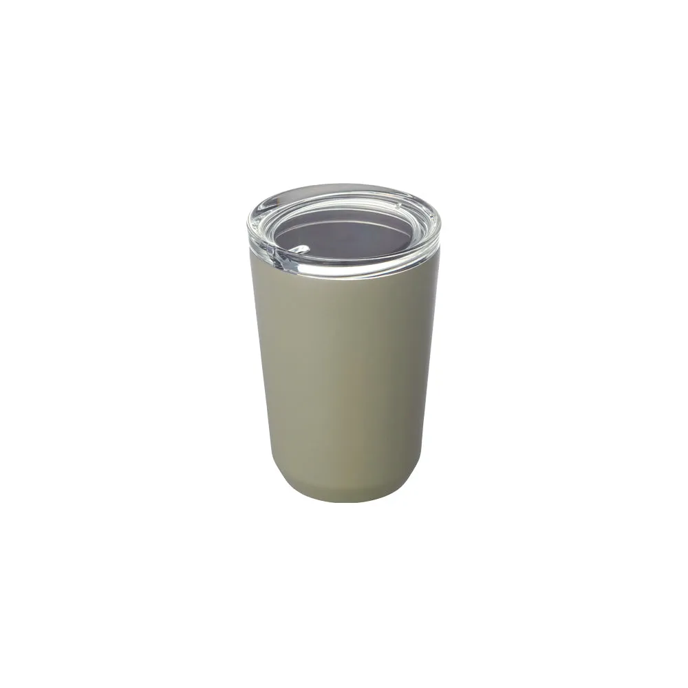 Foldable Kinto to go tumbler 360 ml - khaki