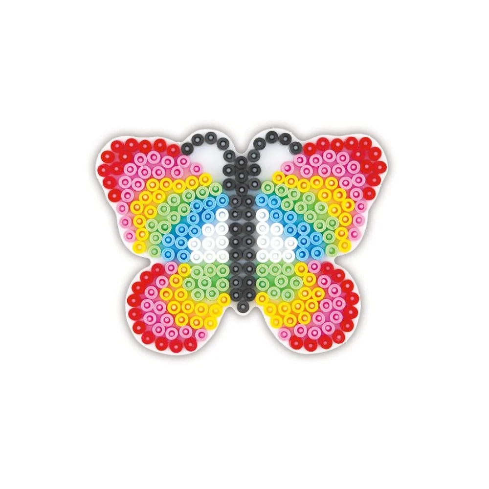 Hama Perleplade Midi - Sommerfugl 8x10,5 cm - Snow (298)