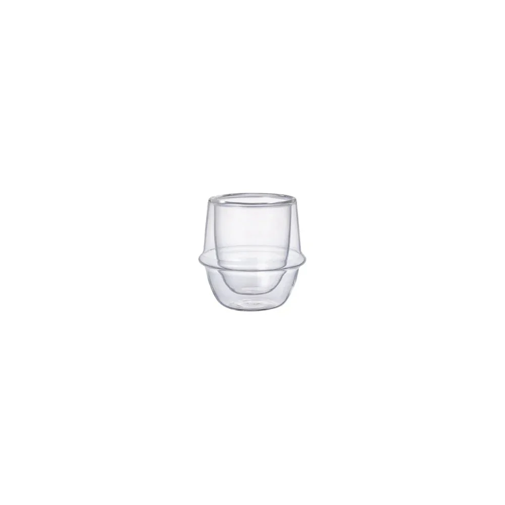 Kronos Double Wall Espresso Glass 80ml / 2.7oz Kinto