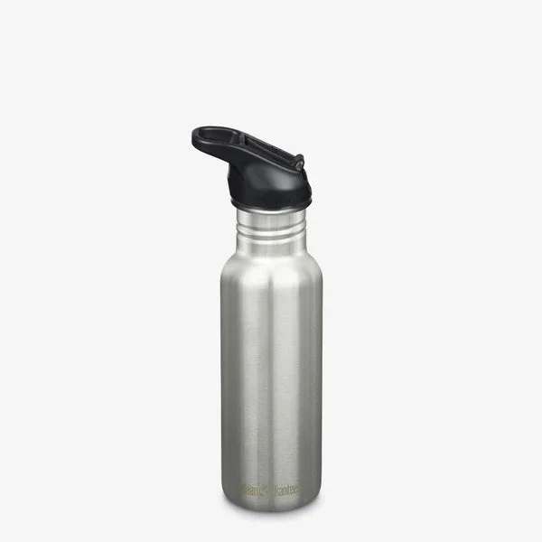 Klean Kanteen 532ml Classic Drikkedunk Sugerør - Soft-touch Stainless