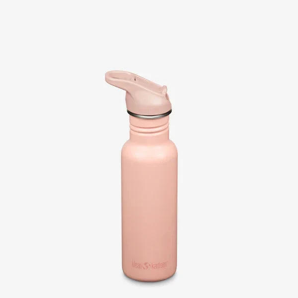 Klean Kanteen 532ml Timeless Drikkedunk Sugerør - Peach Parfait