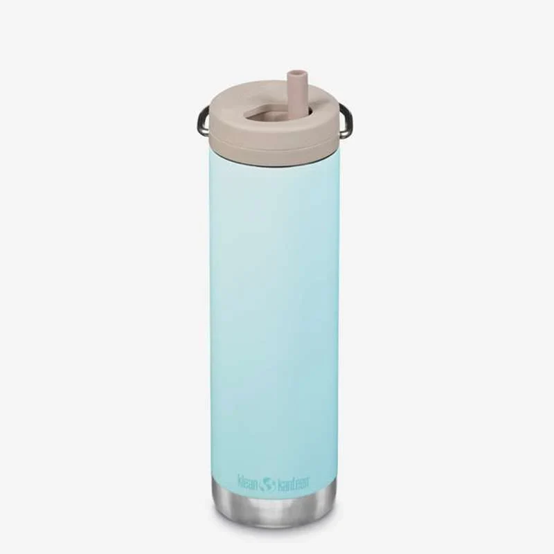 Klean Kanteen TKWide Drikkeflaske 592 ml – Twist Cap – Blue Tint – Shielded & Genanvendelig