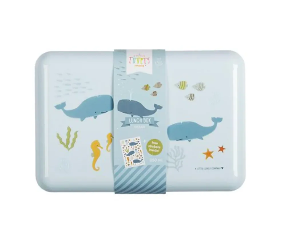 Little Lovely Company Madkasse - Ocean Eco Friendly Material
