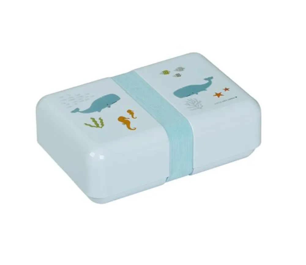 Little Lovely Company Madkasse - Ocean Eco Friendly Material
