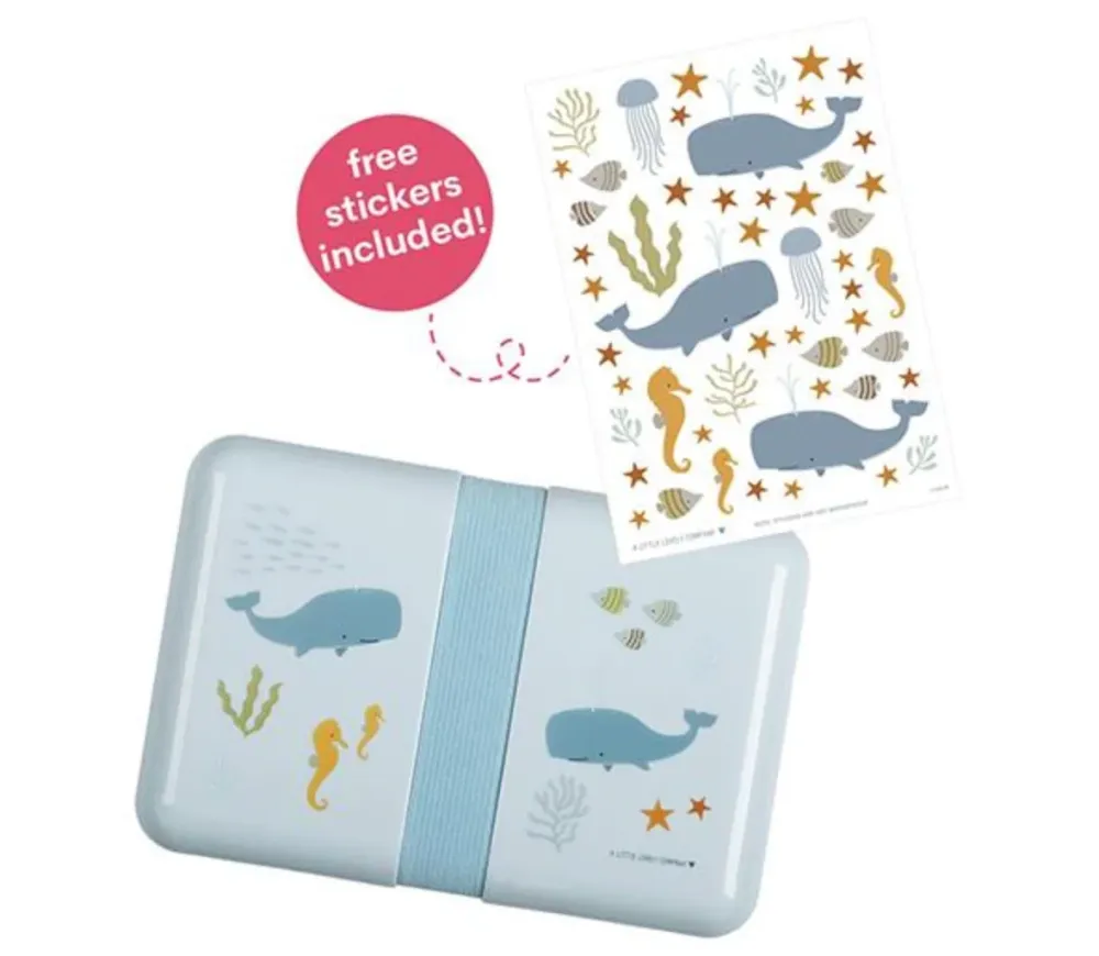 Little Lovely Company Madkasse - Ocean Eco Friendly Material