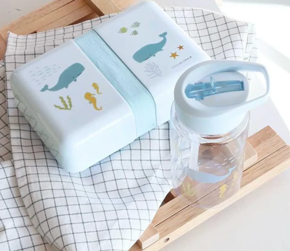 Little Lovely Company Madkasse - Ocean Eco Friendly Material