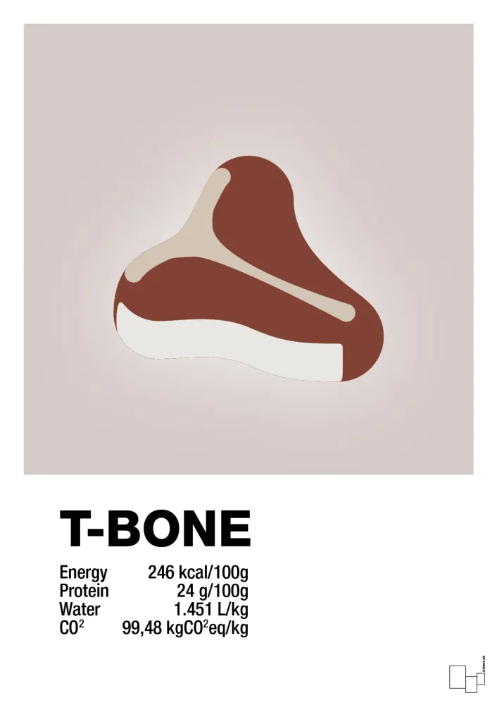 plakat: t-bone nutrition og miljø - broken sand 24H Temperature Control 60