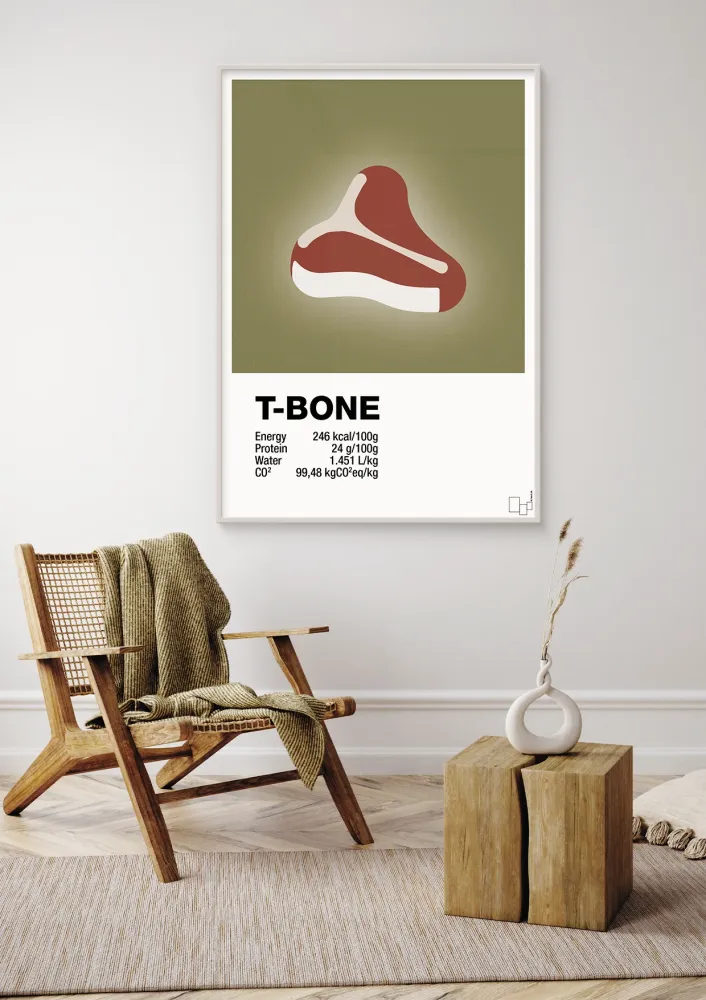 plakat: t-bone nutrition og miljø - broken sand 24H Temperature Control 60