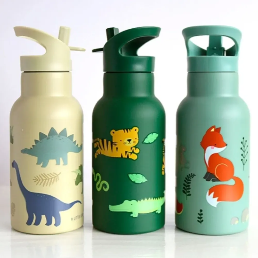 Premium Leak-Proof Little Lovely Company termo drikkedunk, dino