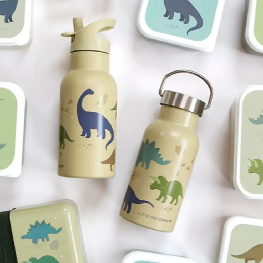 Premium Leak-Proof Little Lovely Company termo drikkedunk, dino