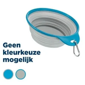 Premium Leak-Proof Trixie Voerbak / Drinkbak Reis Stevige Rand - 0.5 1 liter beschikbaar - met haakje