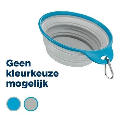 Premium Leak-Proof Trixie Voerbak / Drinkbak Reis Stevige Rand - 0.5 1 liter beschikbaar - met haakje
