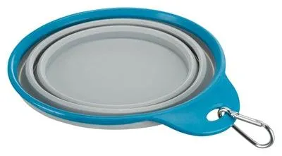 Premium Leak-Proof Trixie Voerbak / Drinkbak Reis Stevige Rand - 0.5 1 liter beschikbaar - met haakje