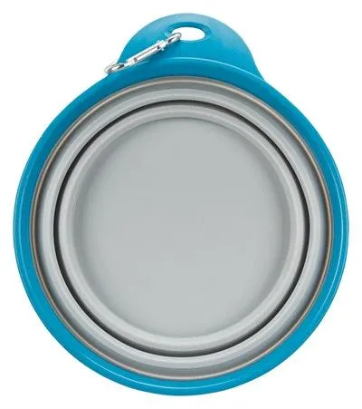 Premium Leak-Proof Trixie Voerbak / Drinkbak Reis Stevige Rand - 0.5 1 liter beschikbaar - met haakje