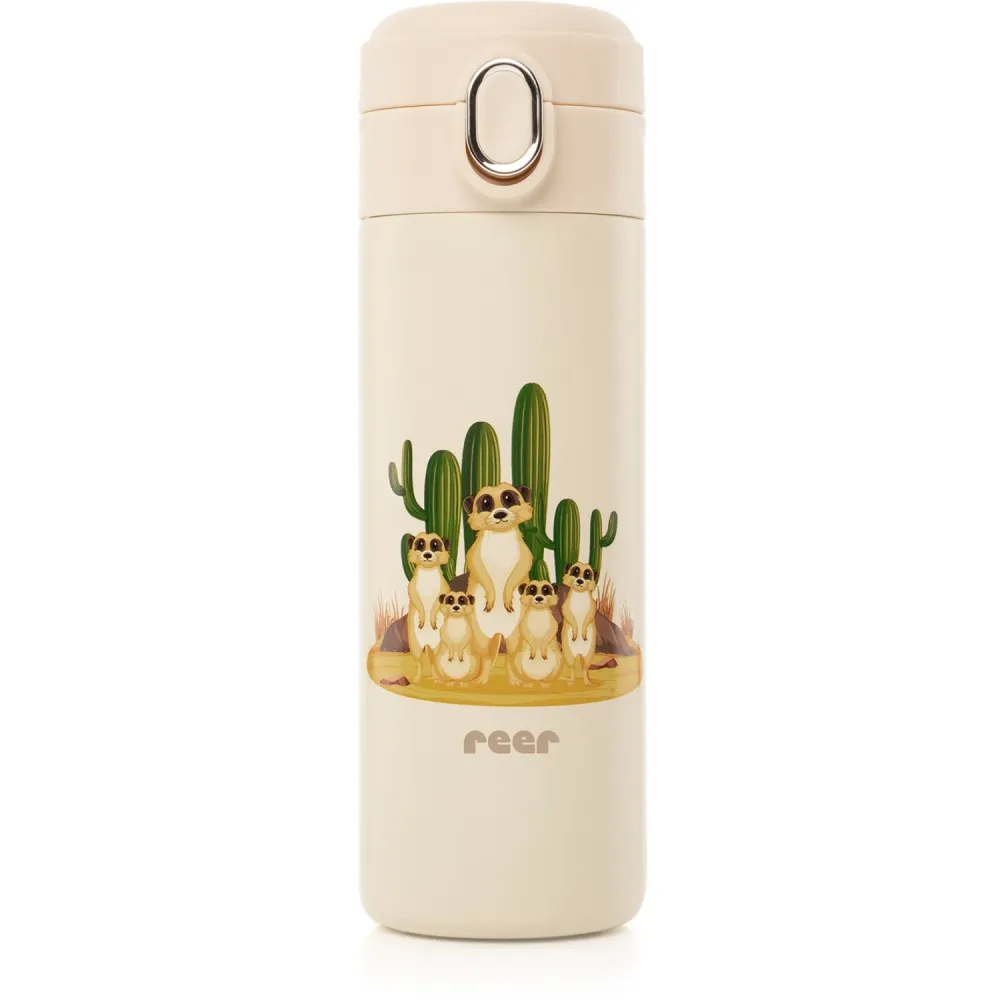 REER Drikkedunk m. sugerør - Creme Carry Loop & Straw