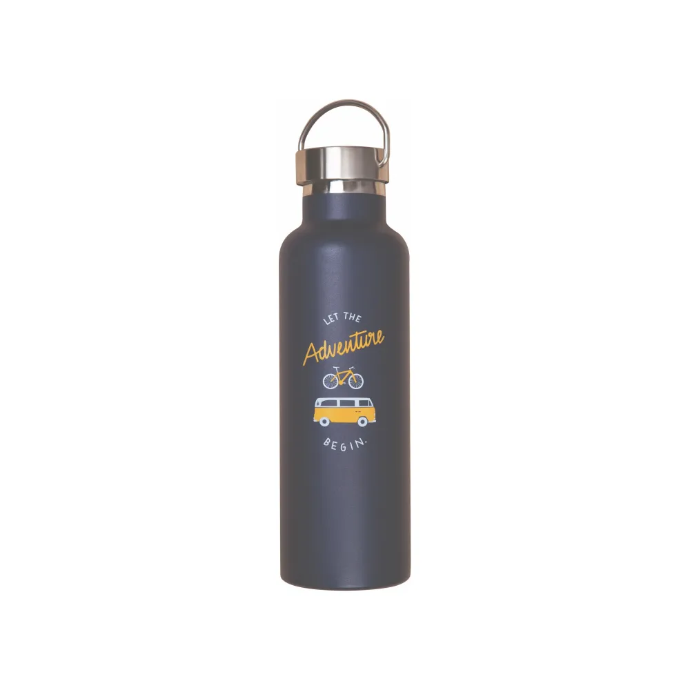 Roadtyping Thermoflaske - 750 ml. Let adventure begin bottle