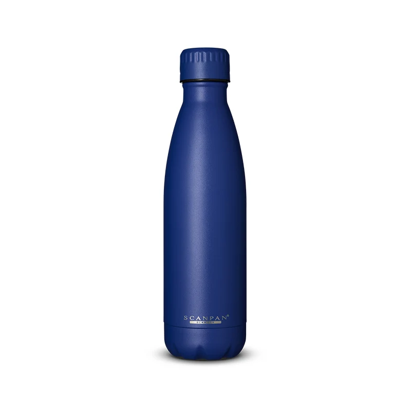 TO GO Scanpan drikkeflaske 500 ml traditionel blue