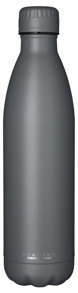 Scanpan To Go Termoflaske - 1000ml - Aluminium - Natural Grey