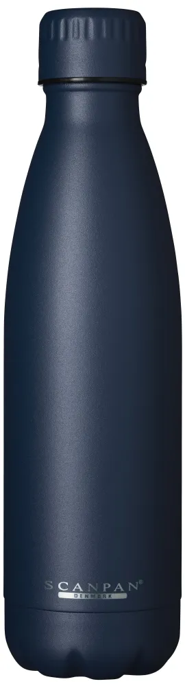 Scanpan To Go Termoflaske - 500ml - Aluminium - Oxford Navy