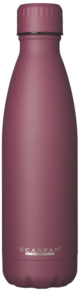 Scanpan To Go Termoflaske - 500ml - Aluminium - Persian Cherry