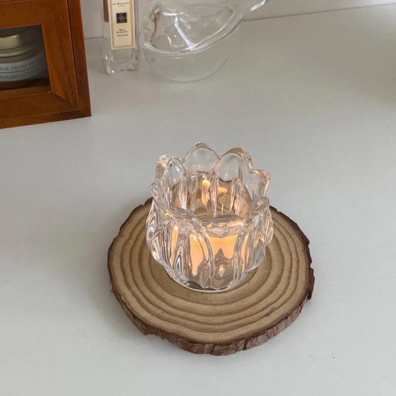 Tulipan Glas Lysestage Simply Home