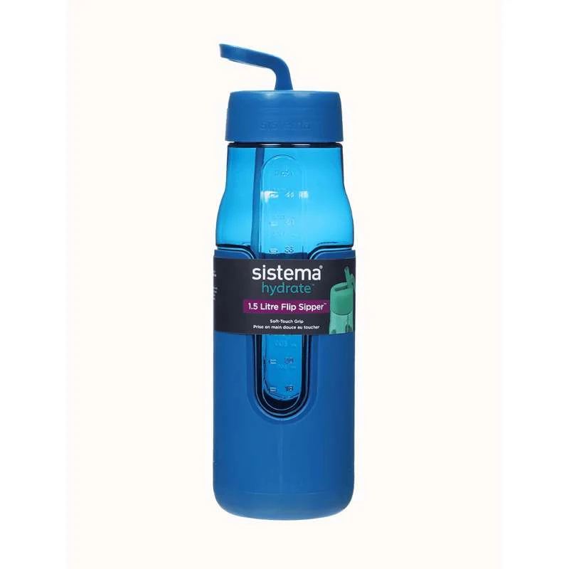 Sistema Flip Sipper Bottle Drikkedunk - 1.5L - Ocean Navy