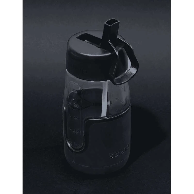 Sistema Flip Sipper Bottle Drikkedunk - 700ml - Black