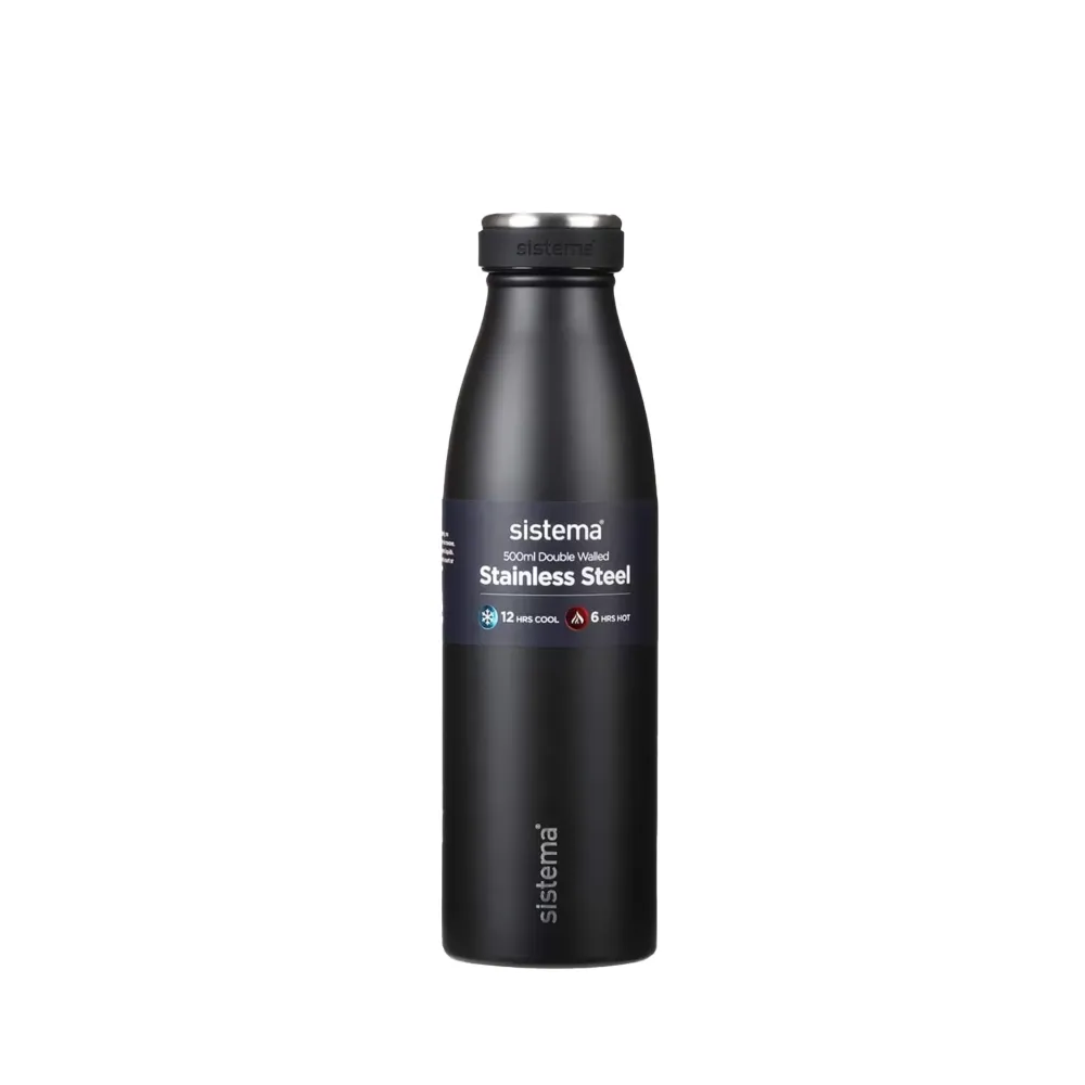 Stainless steel termoflaske 500 ml | BPA-Free | Dishwasher Safe