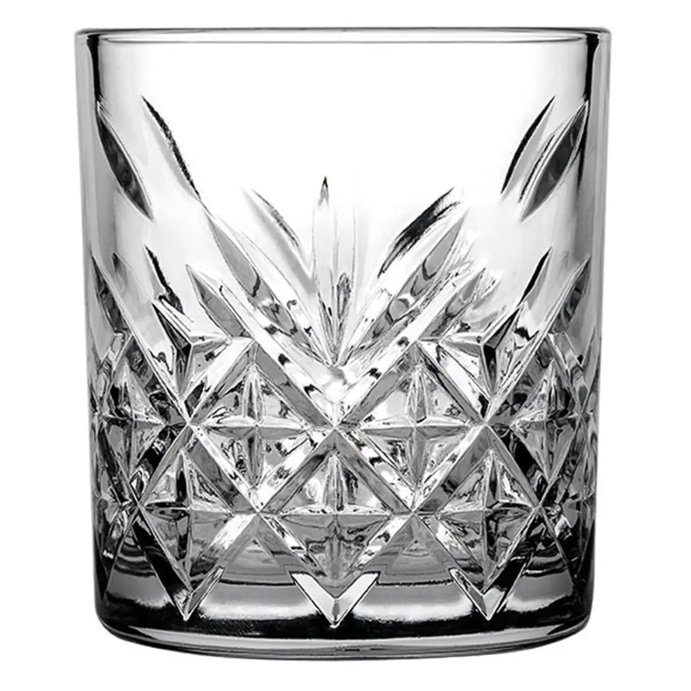 (12 stk.) Tidløst whiskyglas - 0,35 Liter