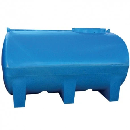 Transport vandbeholder vandret 5000 liter L250cm X B200cm X H143cm Blaa