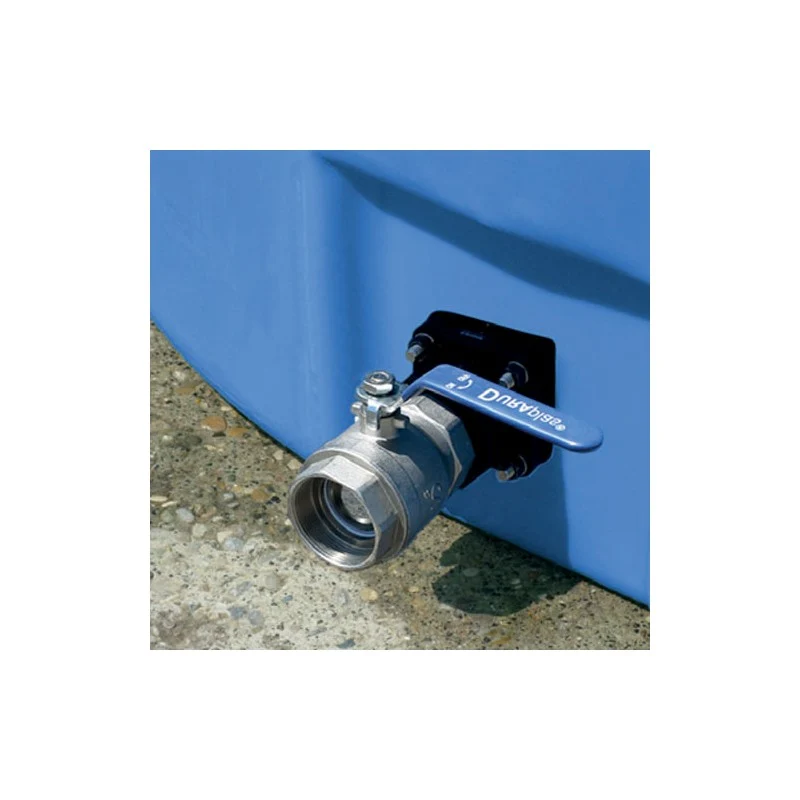 Transport vandbeholder vandret 5000 liter L250cm X B200cm X H143cm Blaa