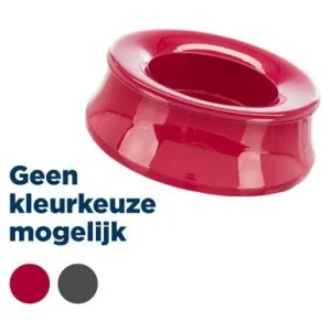 Trixie Drinkbak Swobby – 1,7 Liter – Anti-Mors Waterbak Voor Onderweg en Op Reis