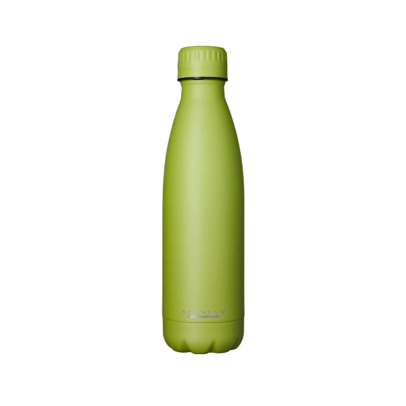 Vacuum Sealed TO GO Scanpan drikkeflaske 500 ml ebony lemon