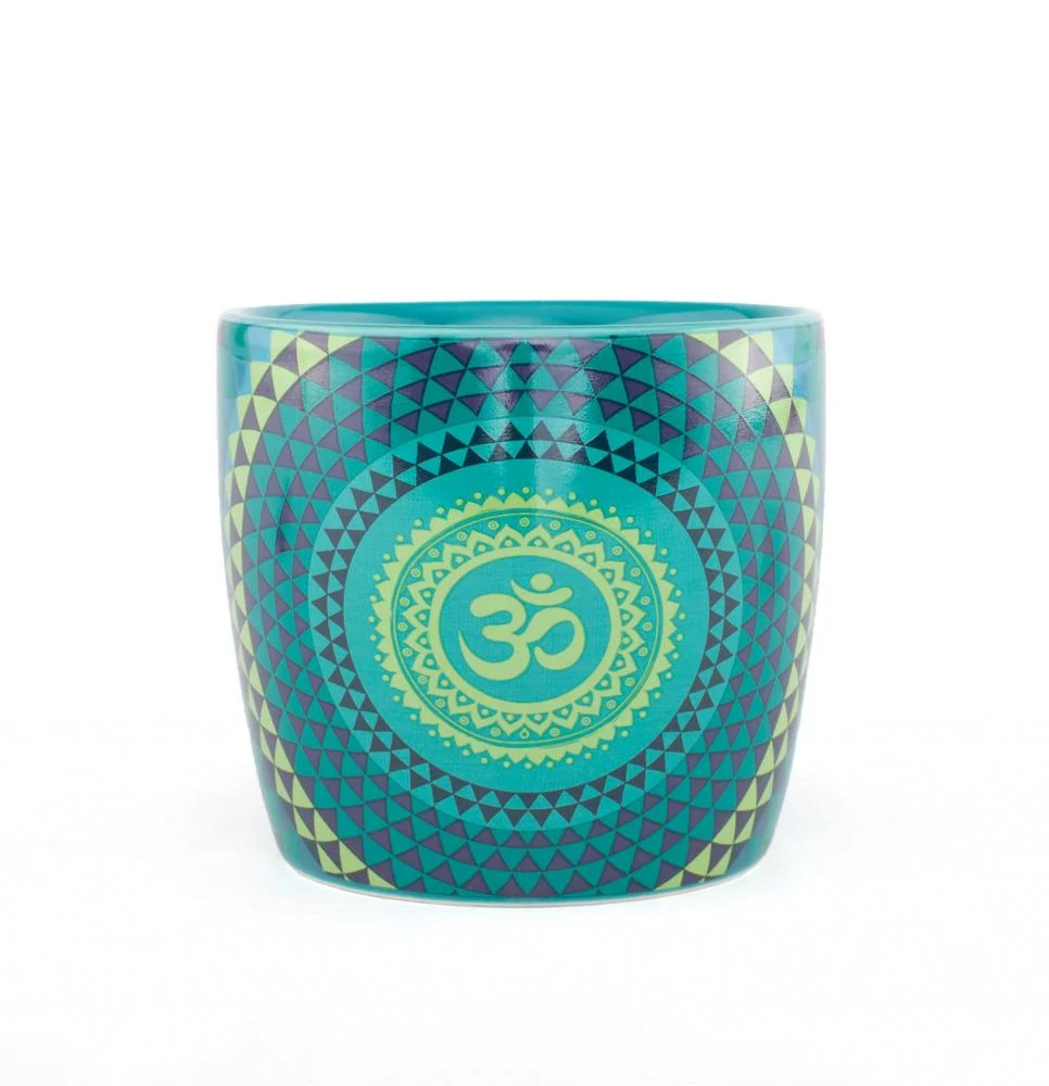 YogiMug Bodhi keramikkrus - fåes i flere designs (8,5 x 8,3 cm) Gul