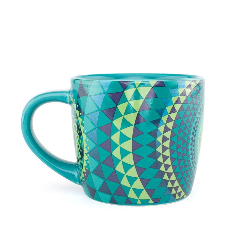 YogiMug Bodhi keramikkrus - fåes i flere designs (8,5 x 8,3 cm) Gul
