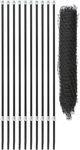 Trixie Mobilt Hegn Sort – 15 meter – Fleksibelt midlertidigt hegn