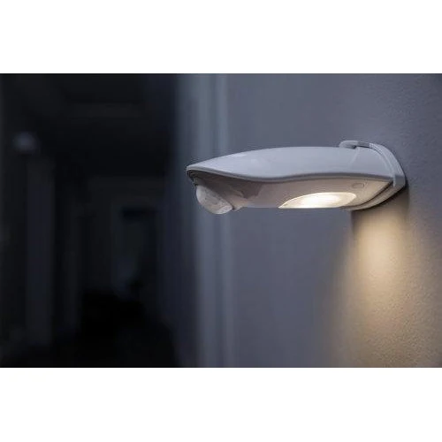 LEDVANCE Door LED batteridrevet udendørs væglampe IP54 med sensor
