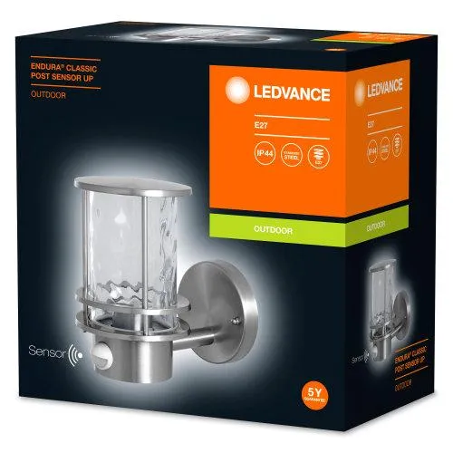 LEDVANCE ENDURA® Classic Post Up-væglampe med sensor