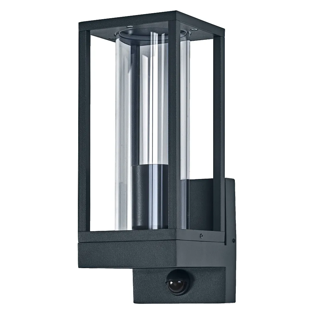 OSRAM ENDURA Classic Frame Wall Sensor E27 IP44 mørkegrå