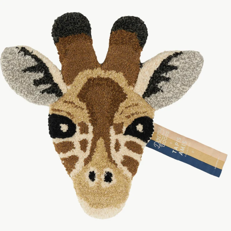 Doing Goods - Gimpy Giraffe - Head Rug - Tæppe