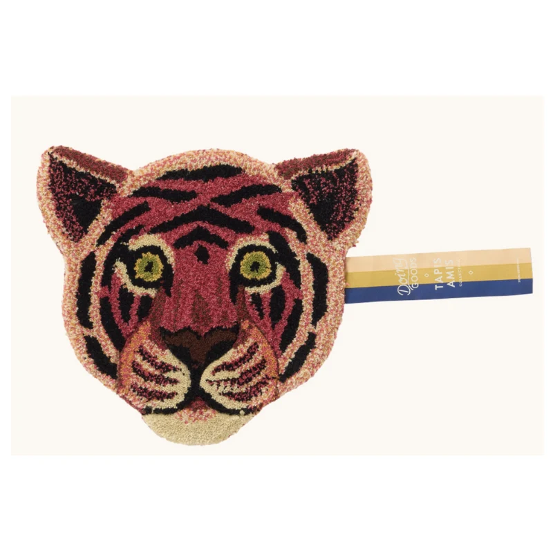 Doing Goods - Tula Wise Tiger - Head Rug - Tæppe