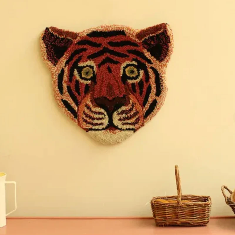 Doing Goods - Tula Wise Tiger - Head Rug - Tæppe