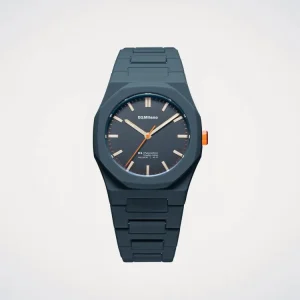 D1 Milano Blue Legacy Polycarbon Ur 40,5 mm D1-PCBJ41