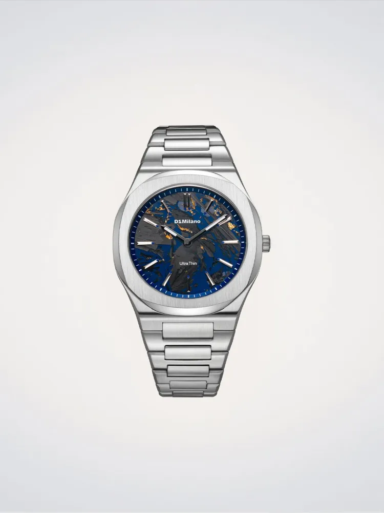 D1 Milano Carbon Reef Ultra Thin Watch 39 mm D1-UHBJ04